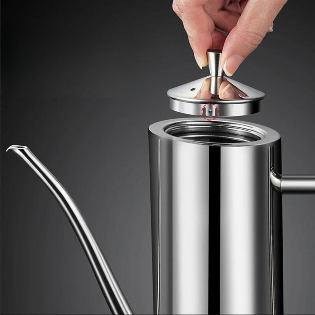Les trois contenances du distributeur d'huile : 500 ml, 700 ml et 1000 ml