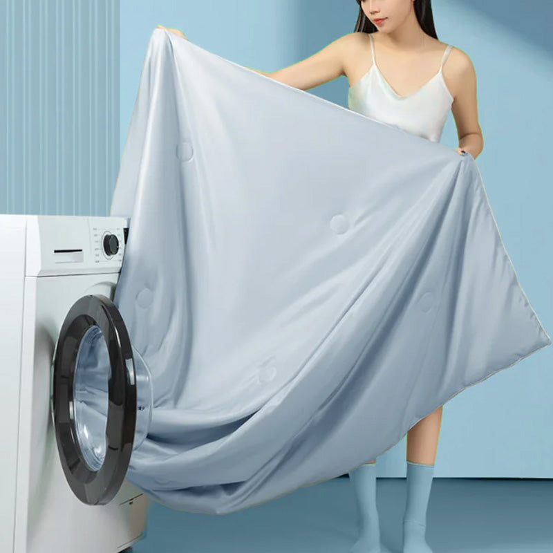 Parure de lit d'été rafraîchissante avec couette drap et deux taies d'oreiller