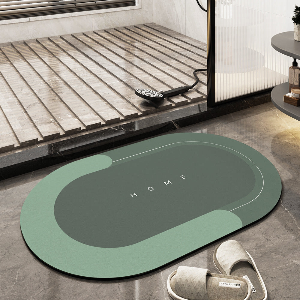 Les quatre coloris du tapis de bain absorbant