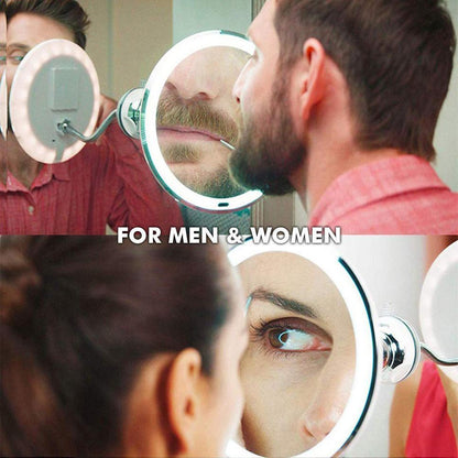 Miroir de maquillage sans fil fonctionnant sur piles