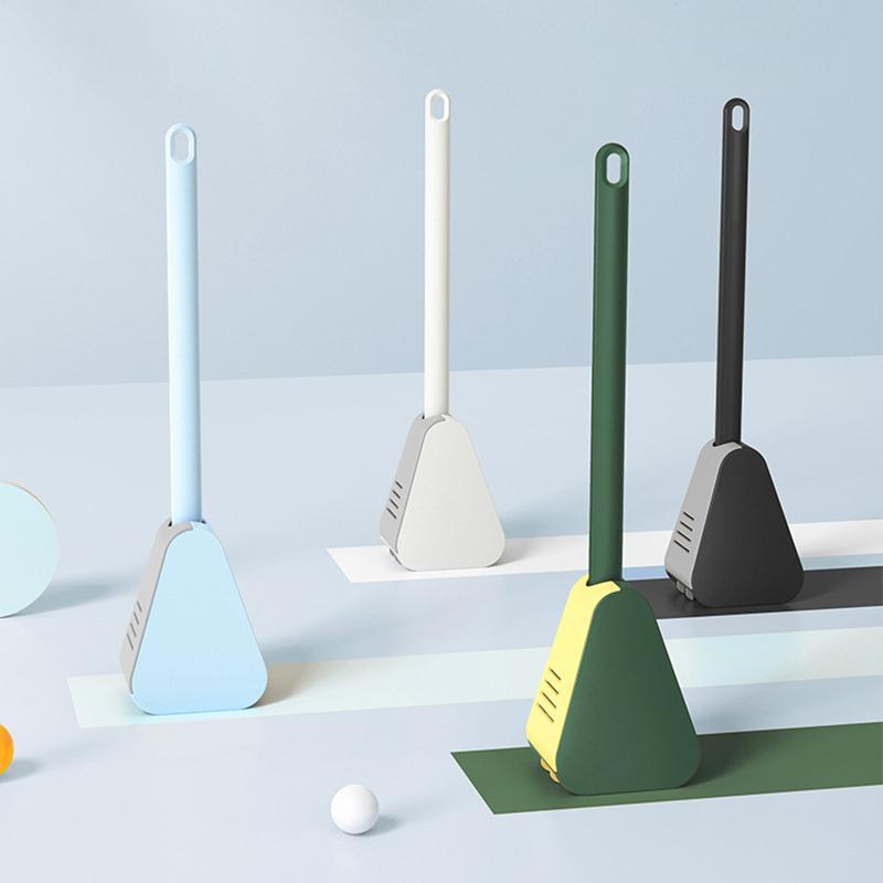 Brosse WC nettoyant le rebord d'une cuvette
