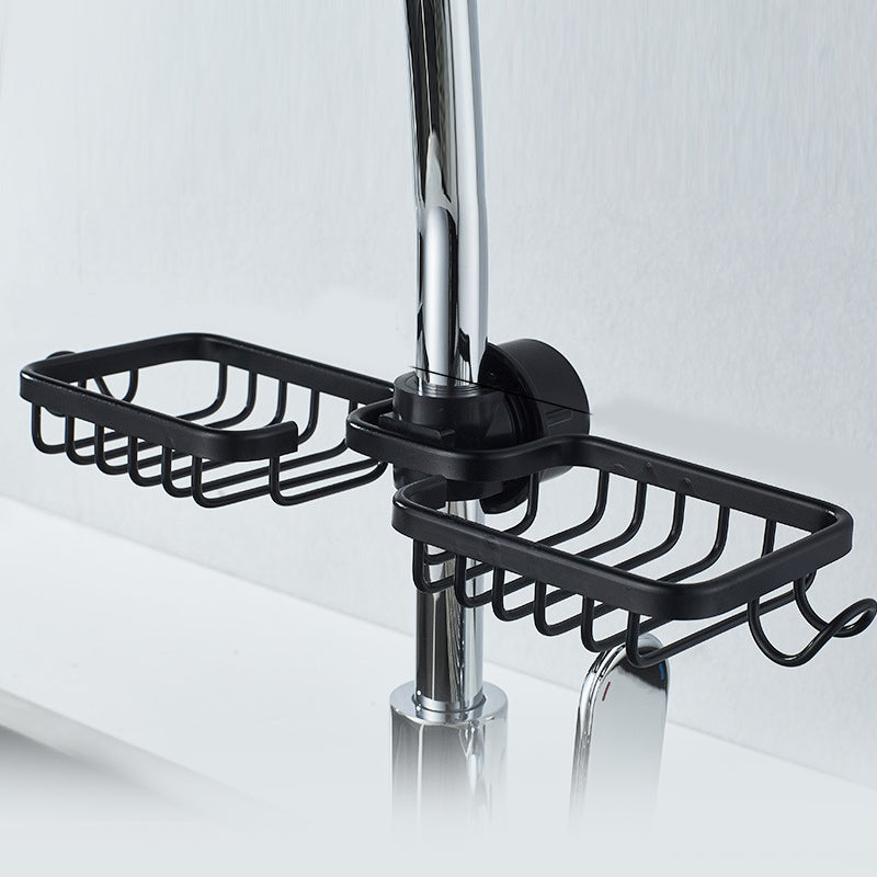Porte-savon de douche en aluminium, vue d'ensemble