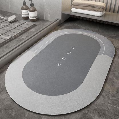 Tapis de bain absorbant au format long 45 x 150 cm