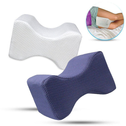 Coussin de genoux en mousse à mémoire de forme, coloris blanc