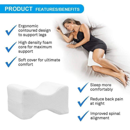 Coussin de genoux ergonomique, vue de côté