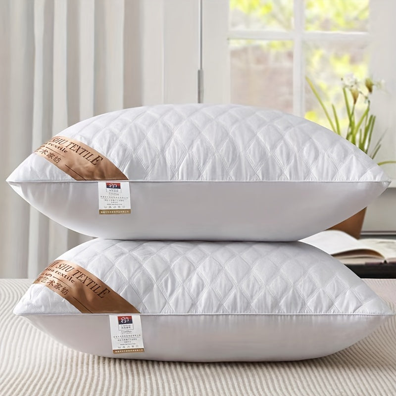 Oreiller rectangulaire avec housse lavable pour la chambre