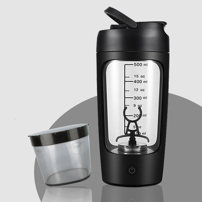 Shaker électrique rose vu de face