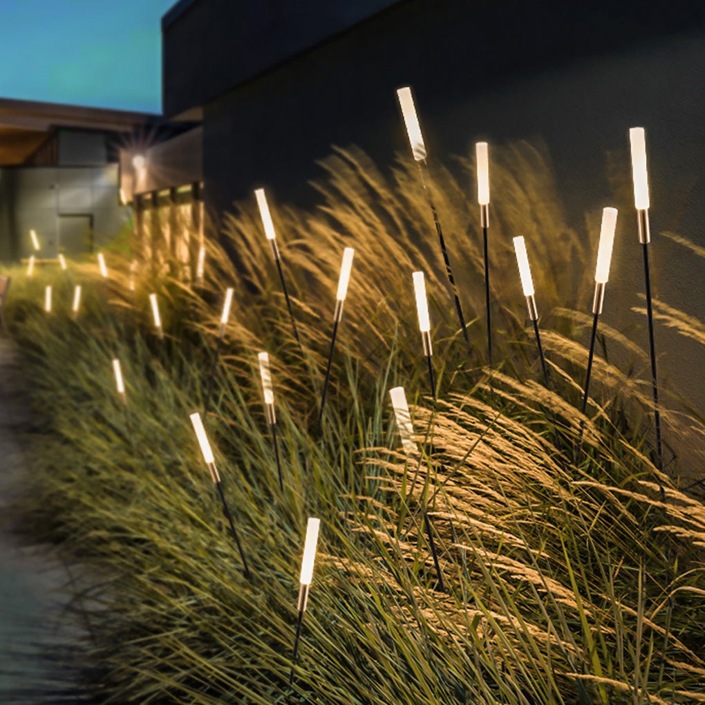 Lampes solaires de jardin en forme de roseau, photo 4