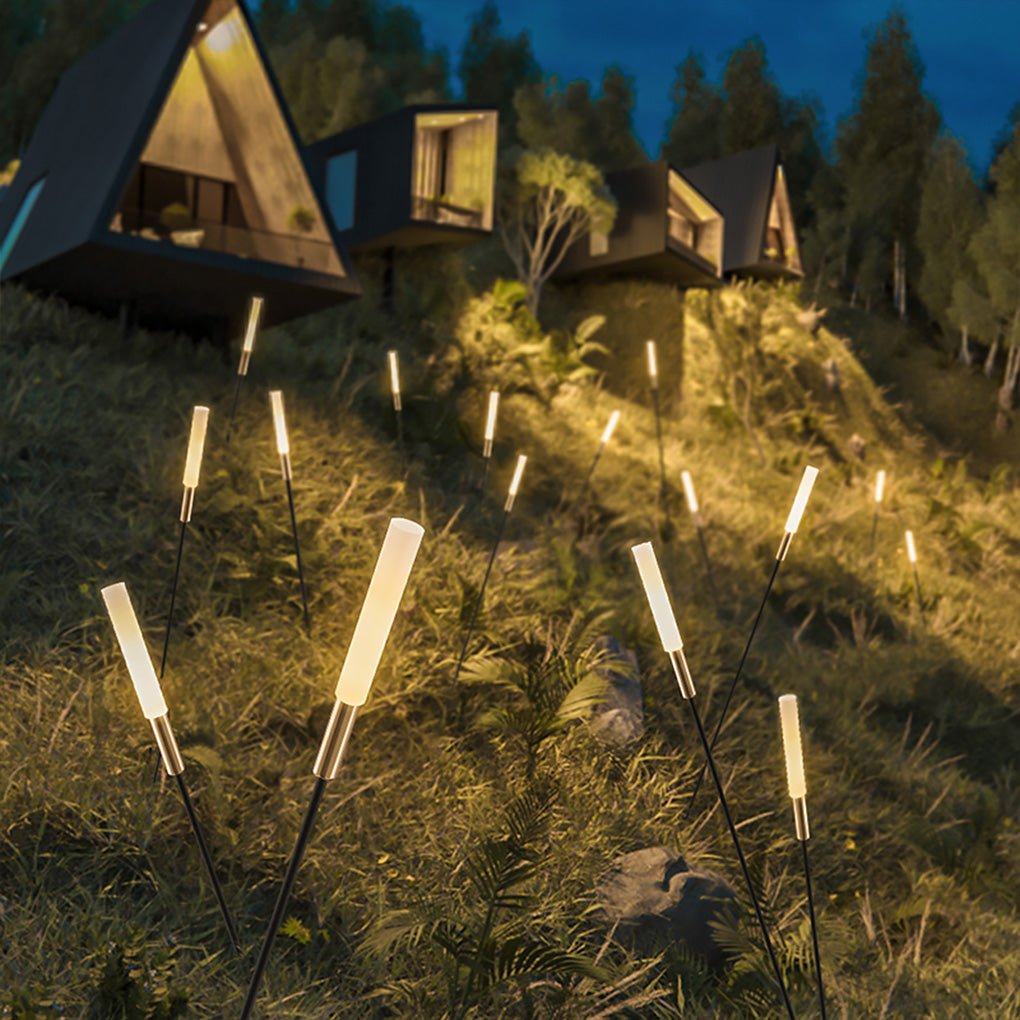 Lampes solaires de jardin en forme de roseau, photo 3
