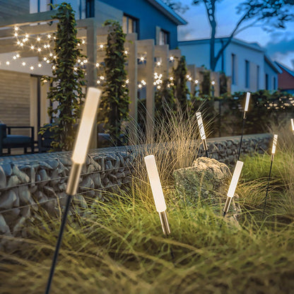 Lampes solaires de jardin en forme de roseau, photo 1