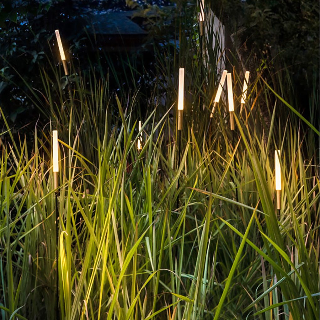Lampes solaires de jardin en forme de roseau, photo 5