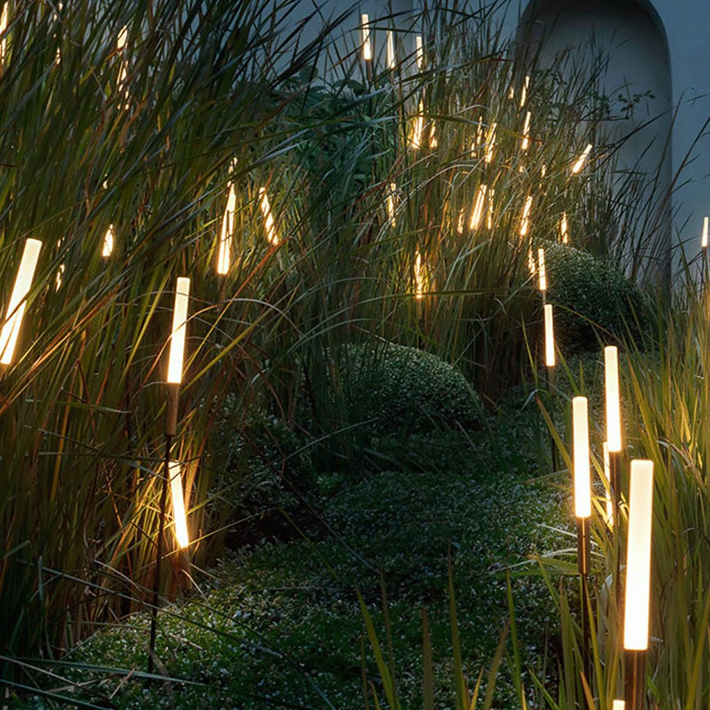Lampes solaires de jardin en forme de roseau, photo 2