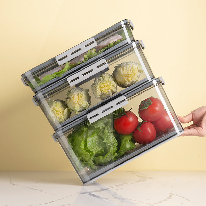 Repère de date sur le couvercle de la boîte de rangement pour réfrigérateur