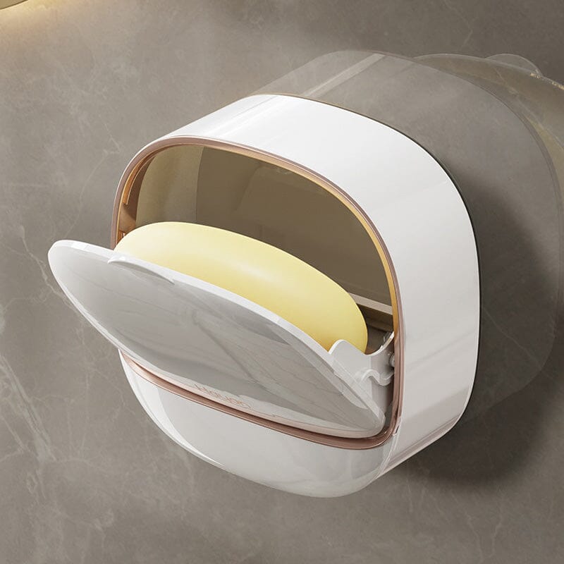 Bandes adhésives fournies pour poser le porte-savon