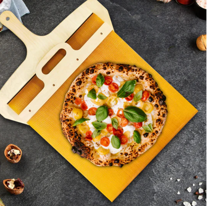 Pelle à pizza en bois, vue d'ensemble