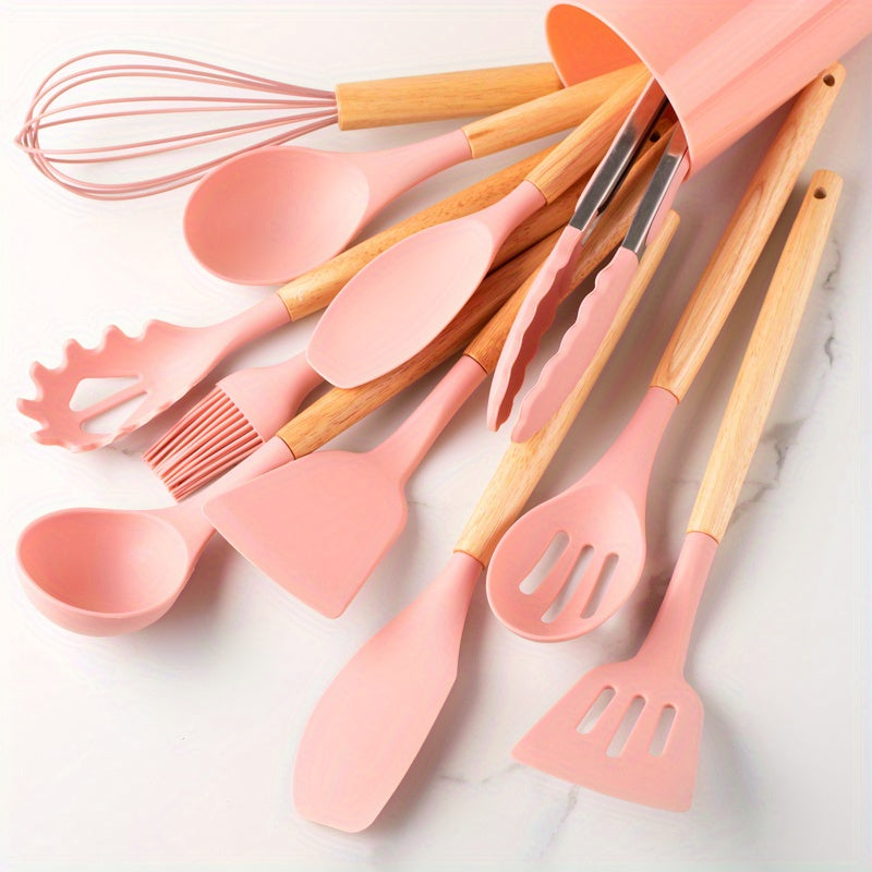 L'Atelier Silicone – Ensemble de Cuisine 12 Pièces Résistant à la Chaleur