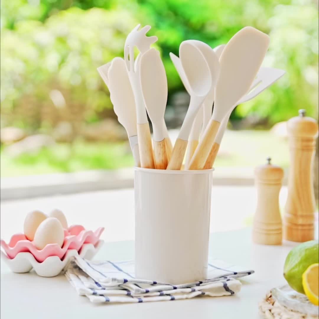 L'Atelier Silicone – Ensemble de Cuisine 12 Pièces Résistant à la Chaleur