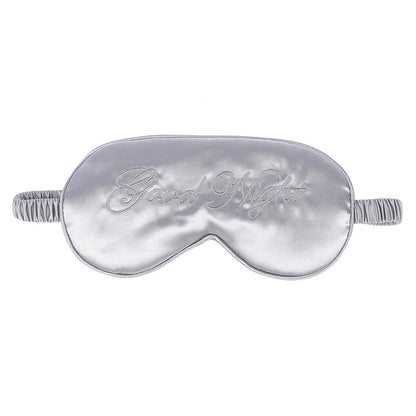 Masque de nuit 3D en coton et peluche avec sangle réglable
