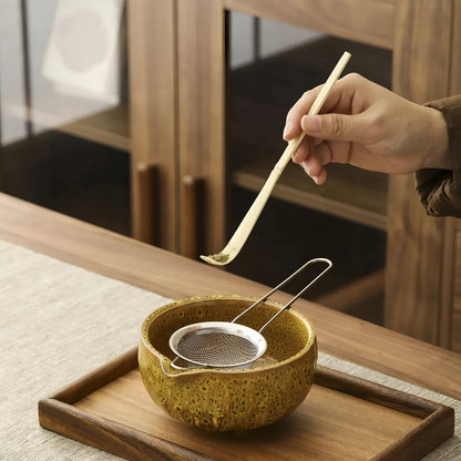Service à matcha 5 pièces avec bol en céramique et fouet en bambou, photo 9