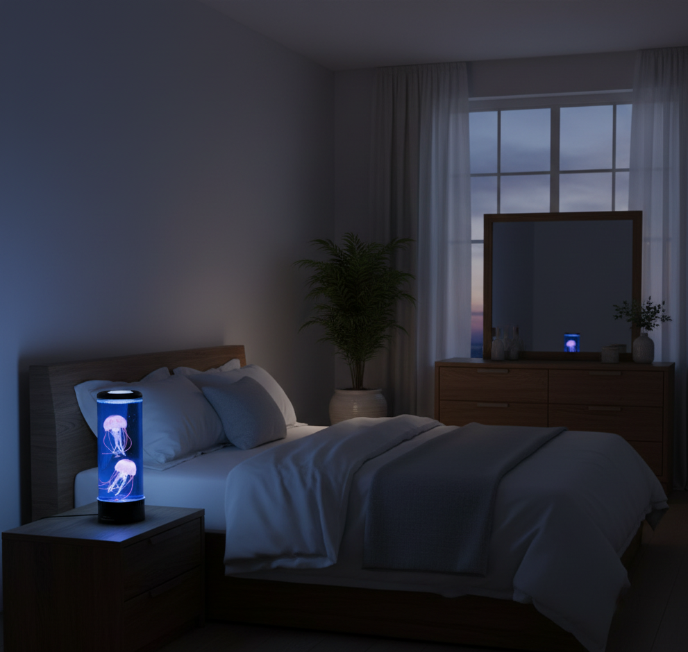 Lampe Méduse – Lampe LED d'Ambiance Relaxante