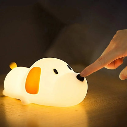 Veilleuse en silicone modèle chien