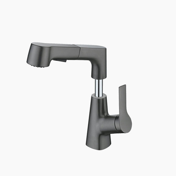 Robinet de salle de bains avec ses flexibles de raccordement