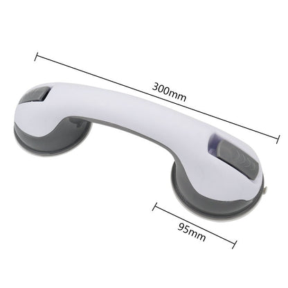 Barre d'appui saisie à pleine main pour entrer dans la douche