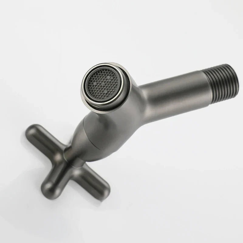 Robinet mural en laiton pour eau froide, vue 3