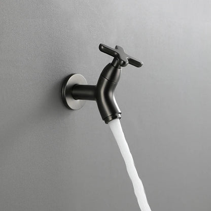 Robinet mural en laiton pour eau froide, vue 1