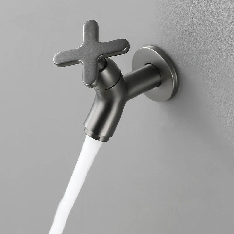 Robinet mural en laiton pour eau froide, vue 8