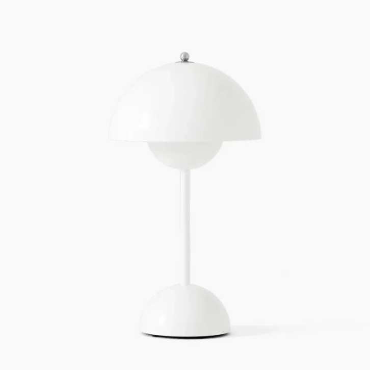 Lampe de table LED blanche