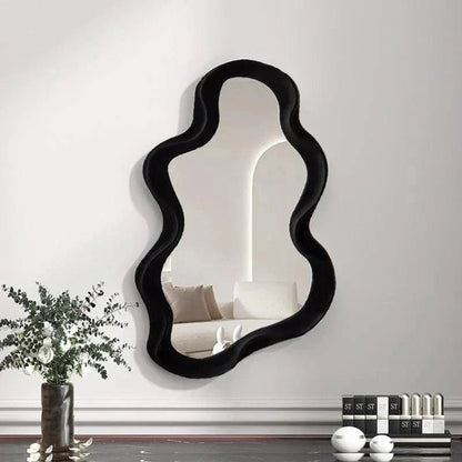 Miroir nuage vu de face avec son format de 26 x 41 cm
