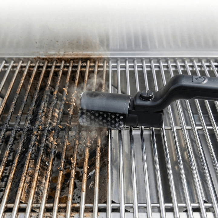 Grill'Éclat – Brosse à Gril Électrique Rotative