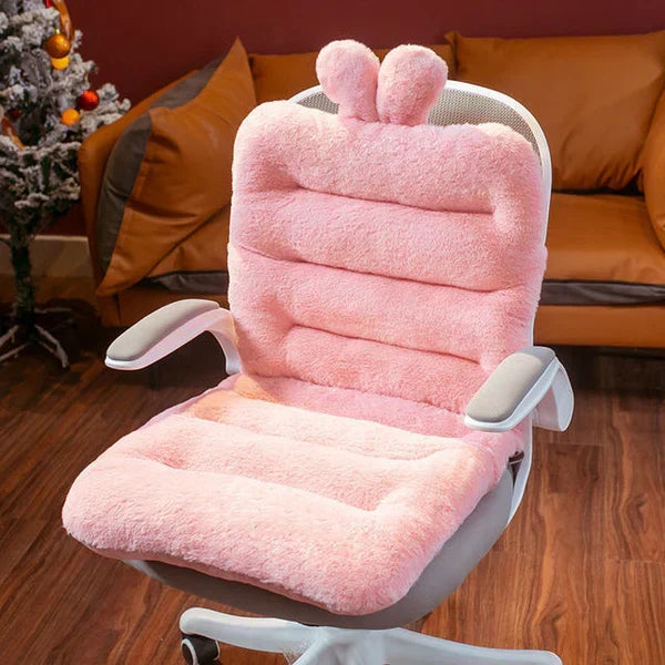 Coussin de chaise avec dossier utilisé sur un fauteuil de bureau