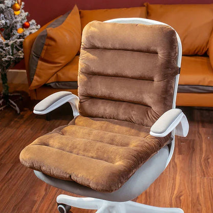 Partie dossier du coussin de chaise vue de profil