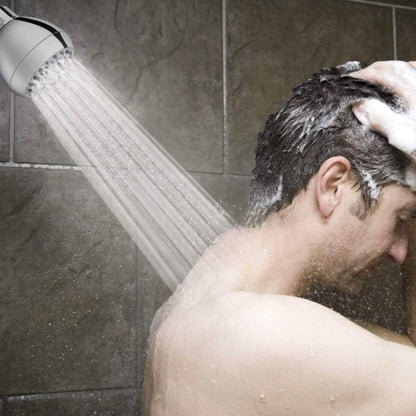 Pommeau de douche livré avec ruban d'étanchéité et joint en caoutchouc