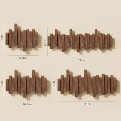 Porte-manteau mural en bois – image 8 sur 10