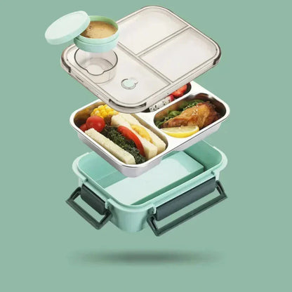 Couvercle à joint intégré de la boîte à lunch isotherme