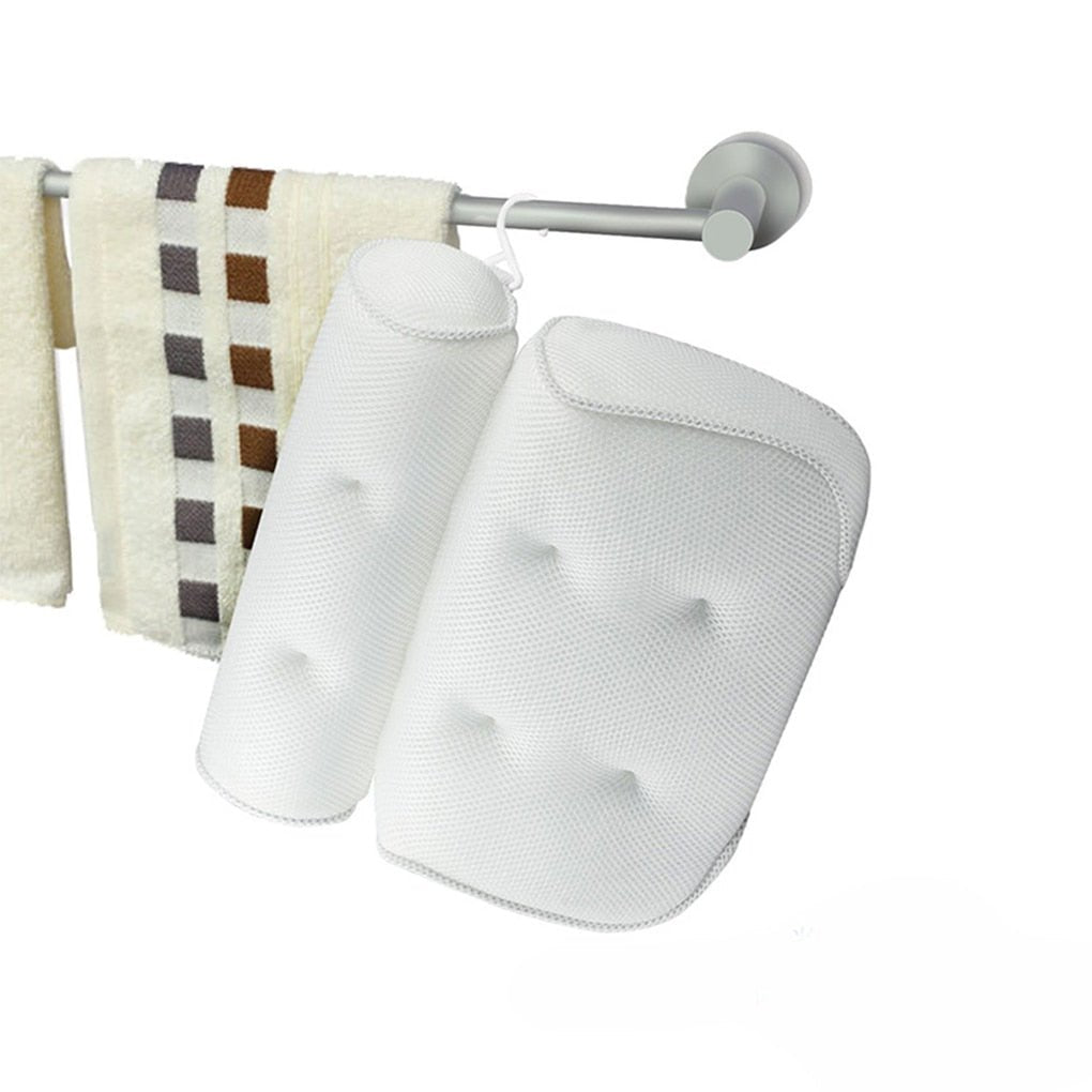Ventouses en PVC au dos du coussin de baignoire