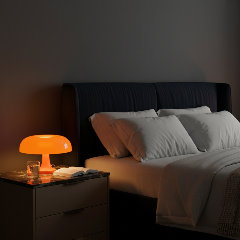 Lampe Sienna dans une chambre élégante