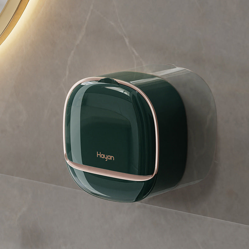 Porte-savon mural au format compact pour une petite salle de bains