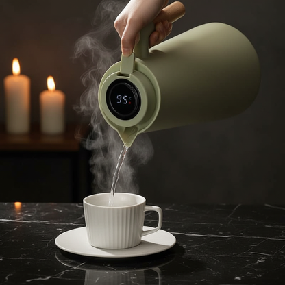 Thermos ThermoDuo pendant le service